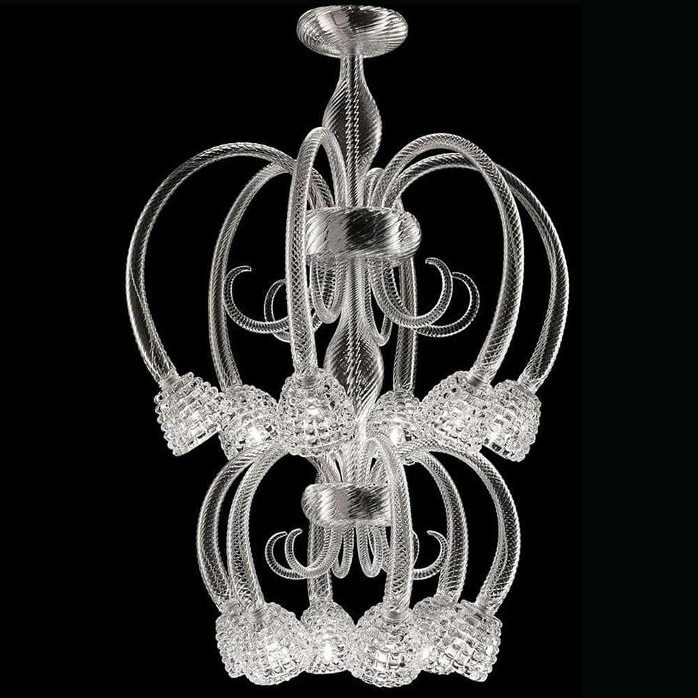 Barovier & Toso Люстра Quadri от Barovier & Toso — в интерьере