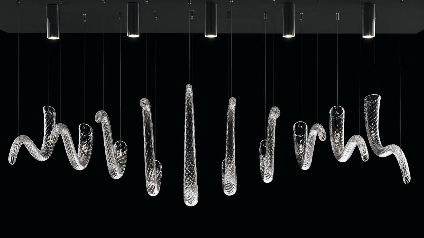 Barovier & Toso Подвесной светильник Swing 7324/7326/7328 от Barovier & Toso — в интерьере