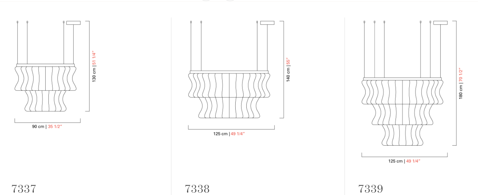 Barovier & Toso Подвесной светильник Crown 7337 от Barovier & Toso