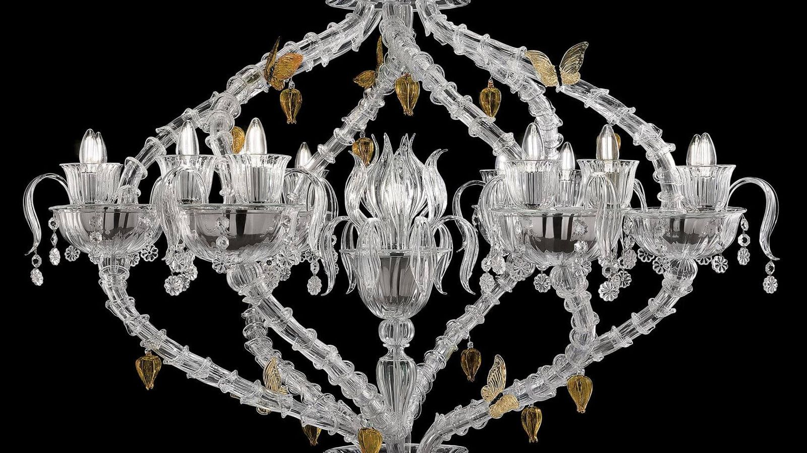 Barovier & Toso Люстра Adonis от Barovier & Toso — в интерьере
