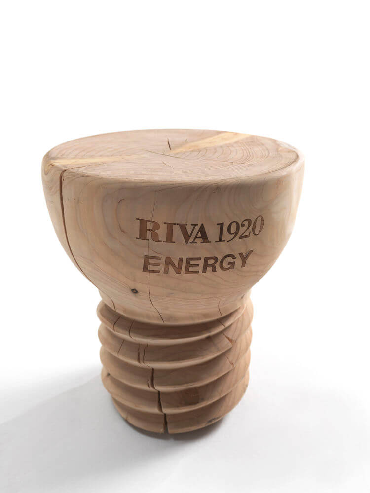 Riva 1920 Табурет Lampadina от Riva 1920