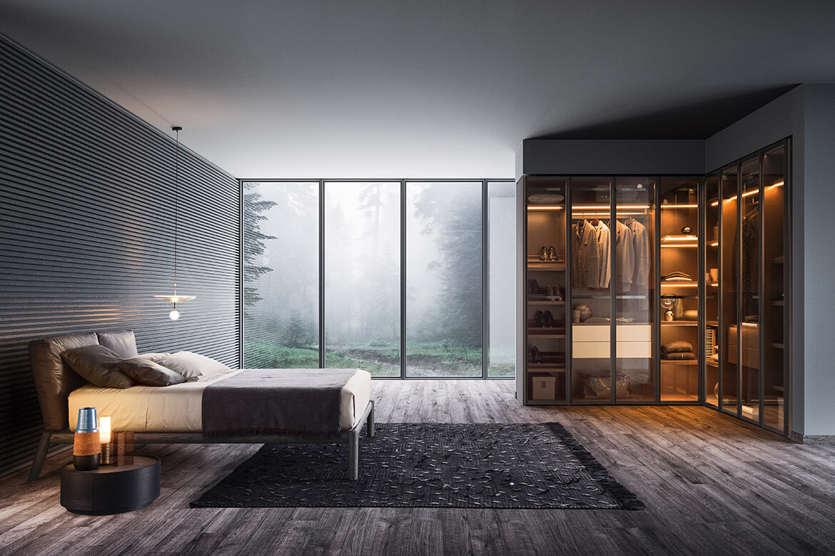 Pianca Гардеробная Milano от Pianca — в интерьере