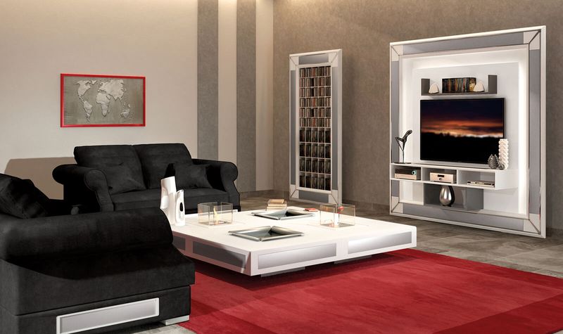 Vismara Мебель под ТВ Aluminium fiber desire от Vismara