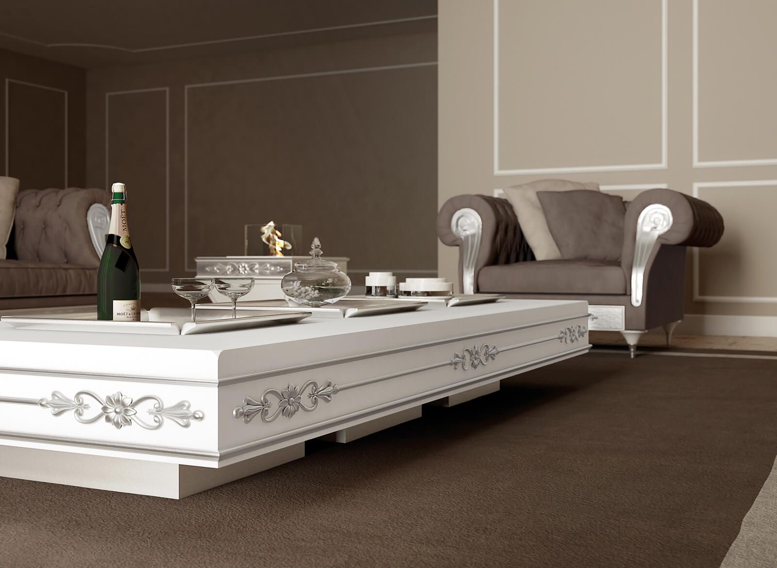 Vismara Кресло Chest Nouveau от Vismara — в интерьере