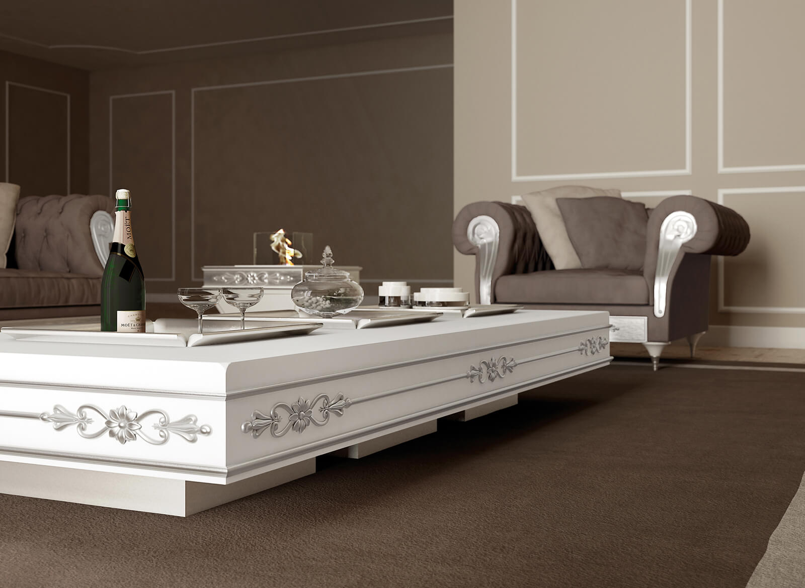 Vismara Кресло Chest Nouveau от Vismara — в интерьере