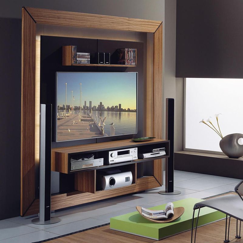 Vismara Мебель под ТВ Modern от Vismara — в интерьере