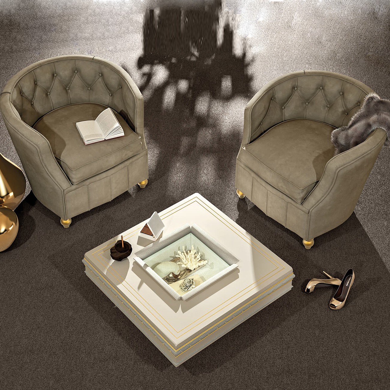 Vismara Кресло Vintage от Vismara — в интерьере