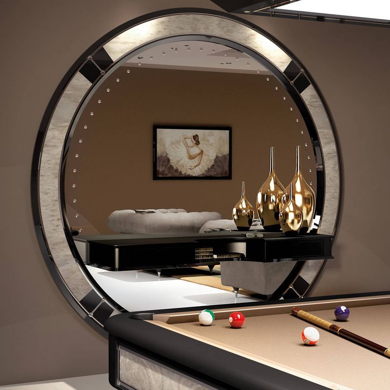 Vismara Консоль с зеркалом Saver marble desire от Vismara