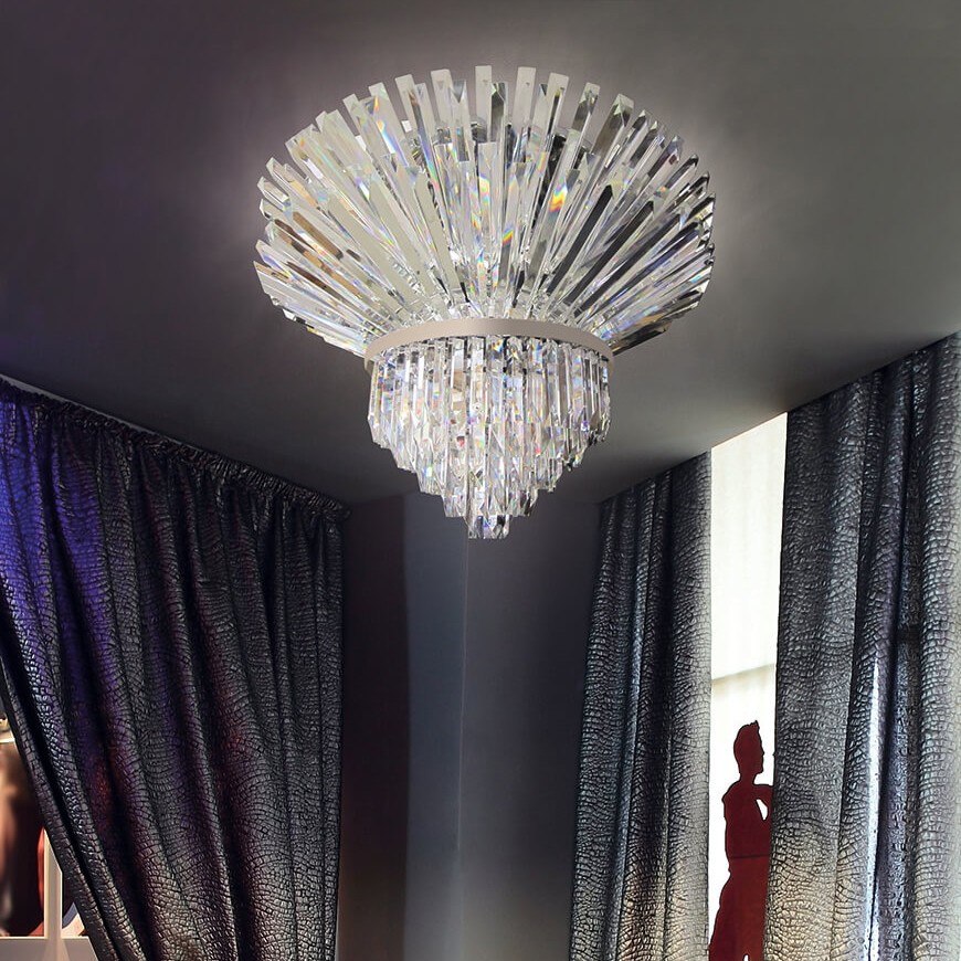 Patrizia Volpato Люстра Rifflessi 5024/PL60/80/100 от Patrizia Volpato — в интерьере