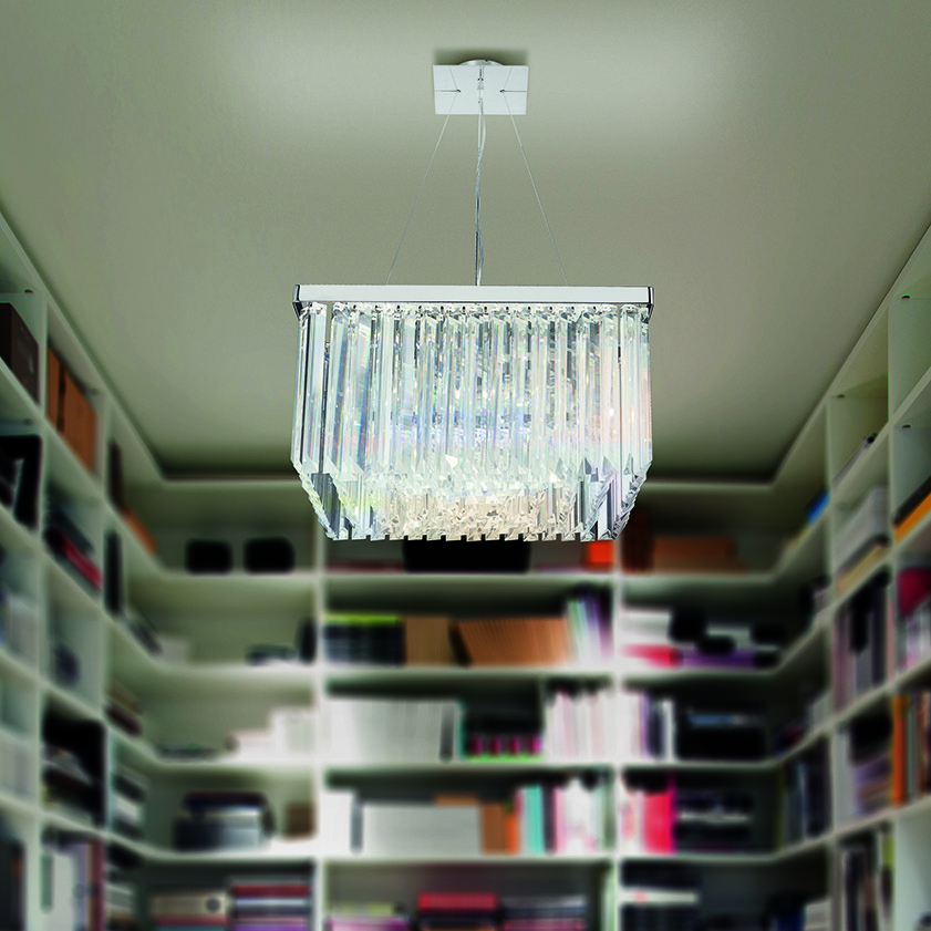 Patrizia Volpato Люстра Rifflessi 5081/S50/60/80 от Patrizia Volpato — в интерьере