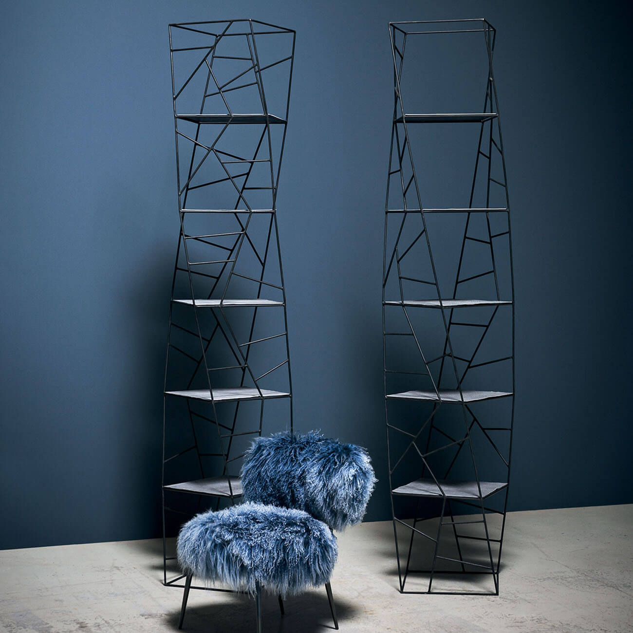 Baxter Стеллаж Crakle от Baxter — в интерьере