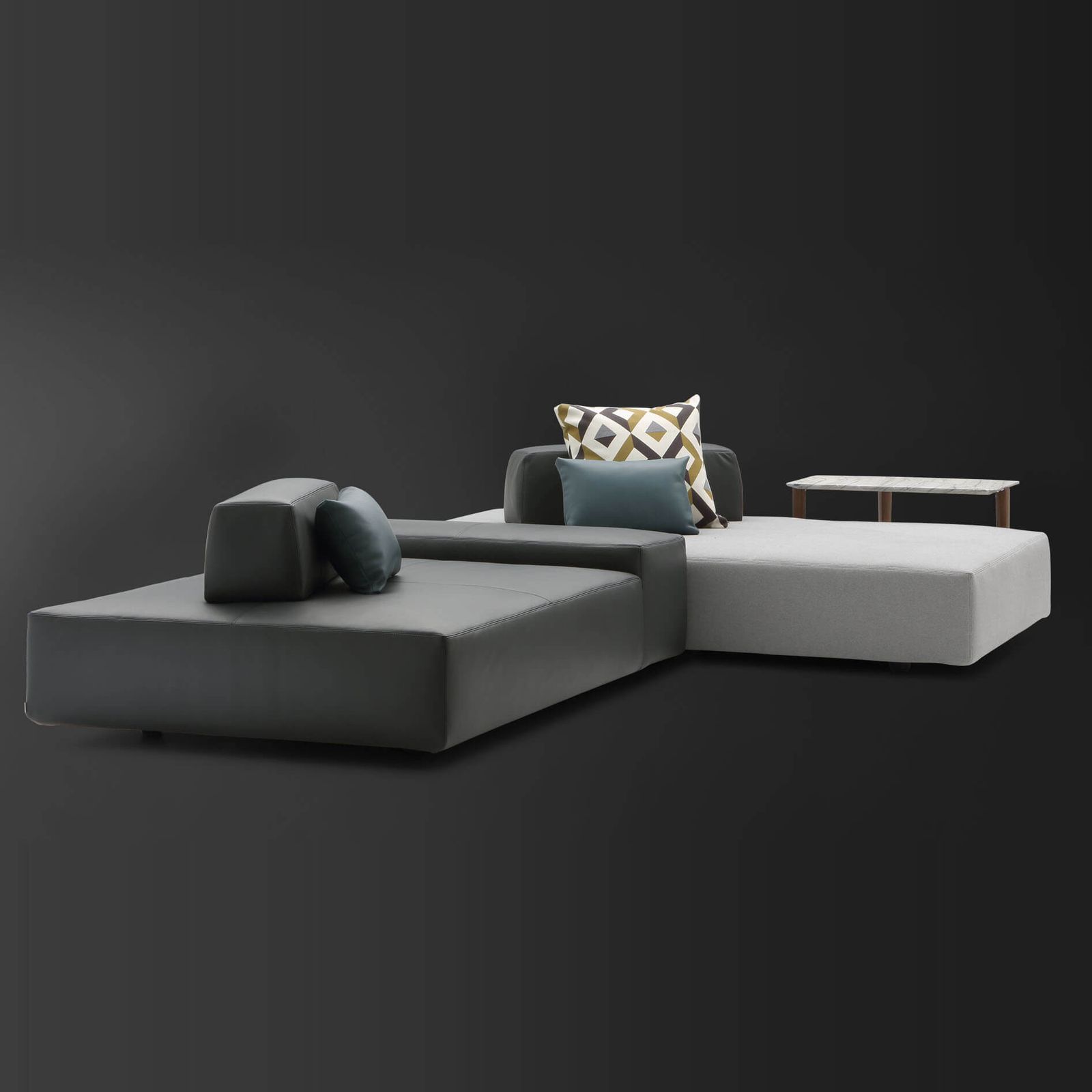 Flou Диван Softbench от Flou — в интерьере