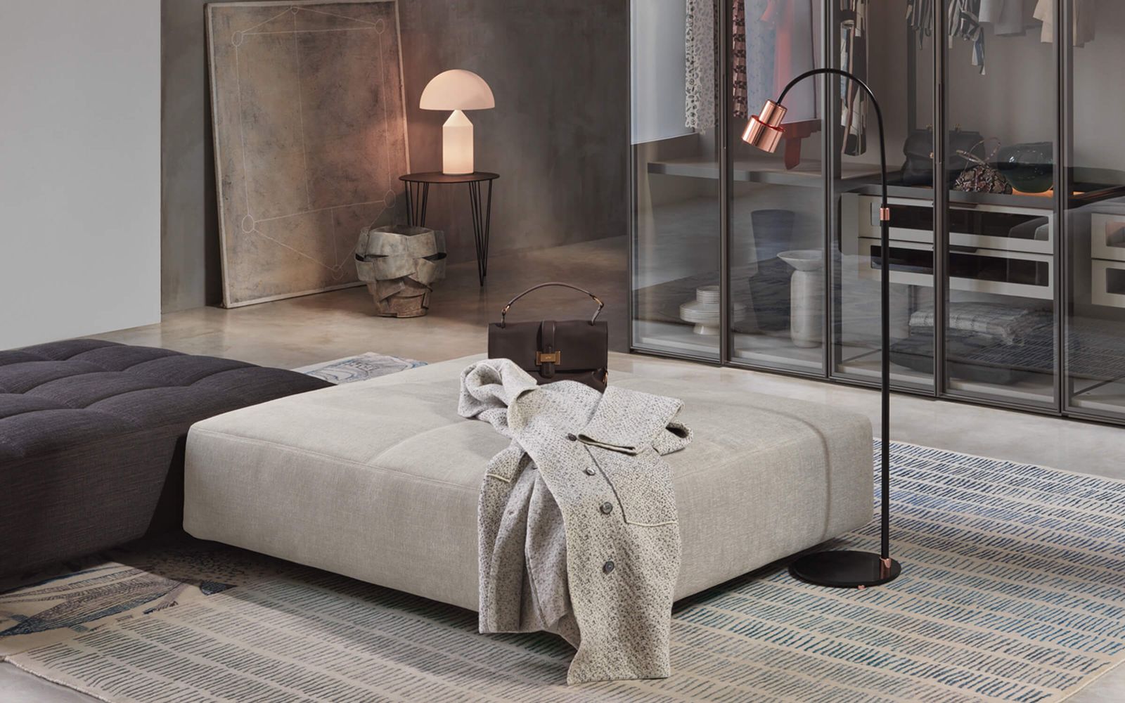 Flou Диван Softbench от Flou — в интерьере