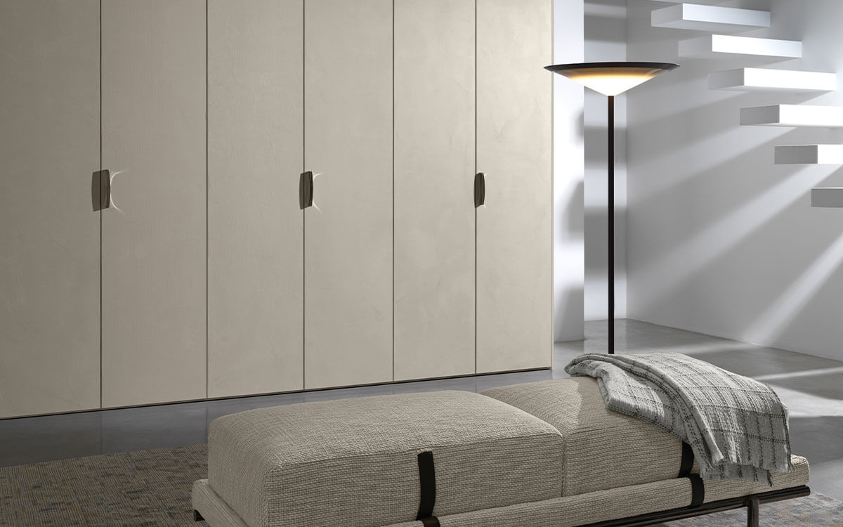 Flou Шкаф Velasca Cemento от Flou — в интерьере