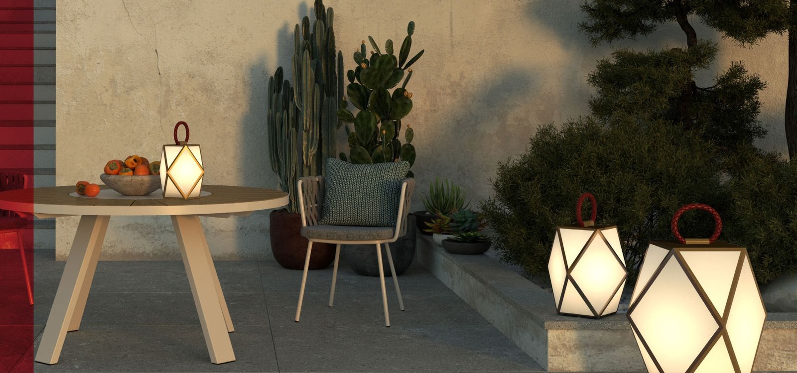 Contardi Садово-парковый светильник Muse Outdoor от Contardi — в интерьере