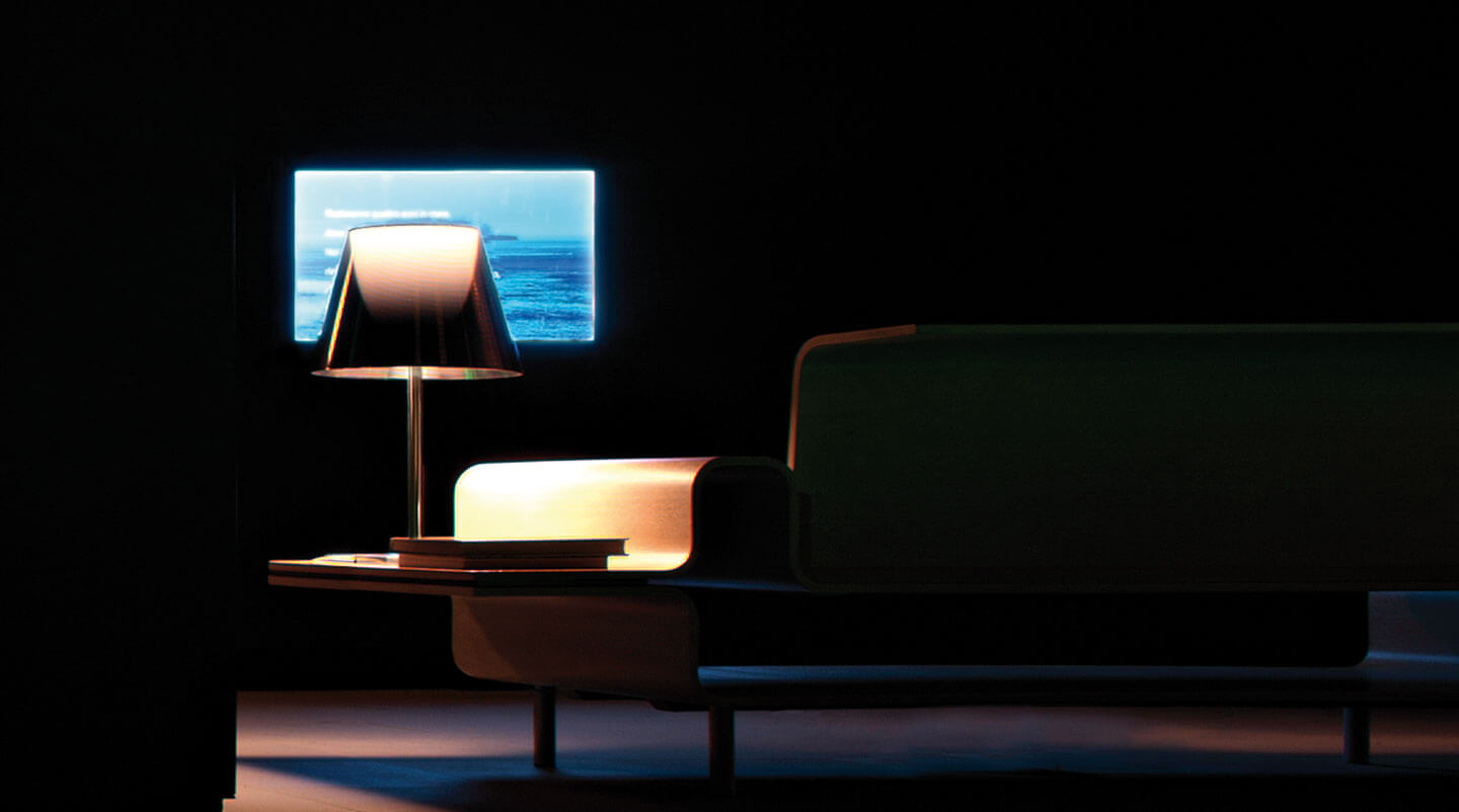 Flos Настольная лампа KTribe Table 2 от Flos — в интерьере