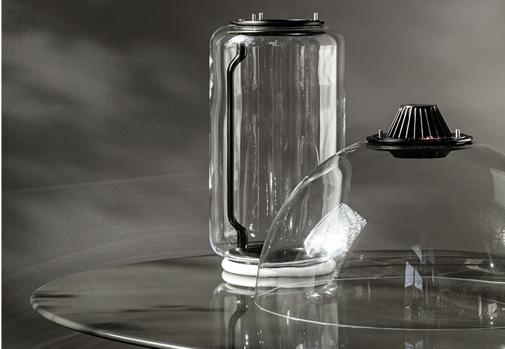 Flos Торшер Noctambule 4 High Cylinder Small Base от Flos — в интерьере