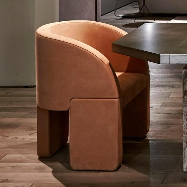 Baxter Кресло Lazy Bones Lounge natural mouton от Baxter — в интерьере
