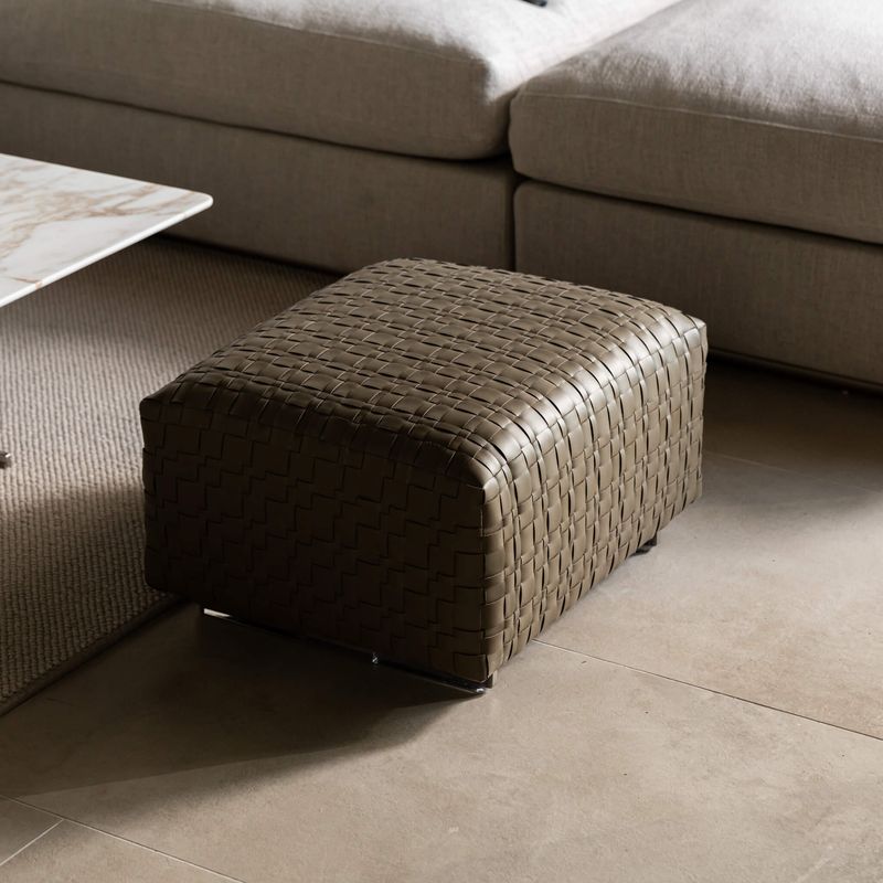 Flexform Пуф Bangkok 60*50 Olive от Flexform — в интерьере
