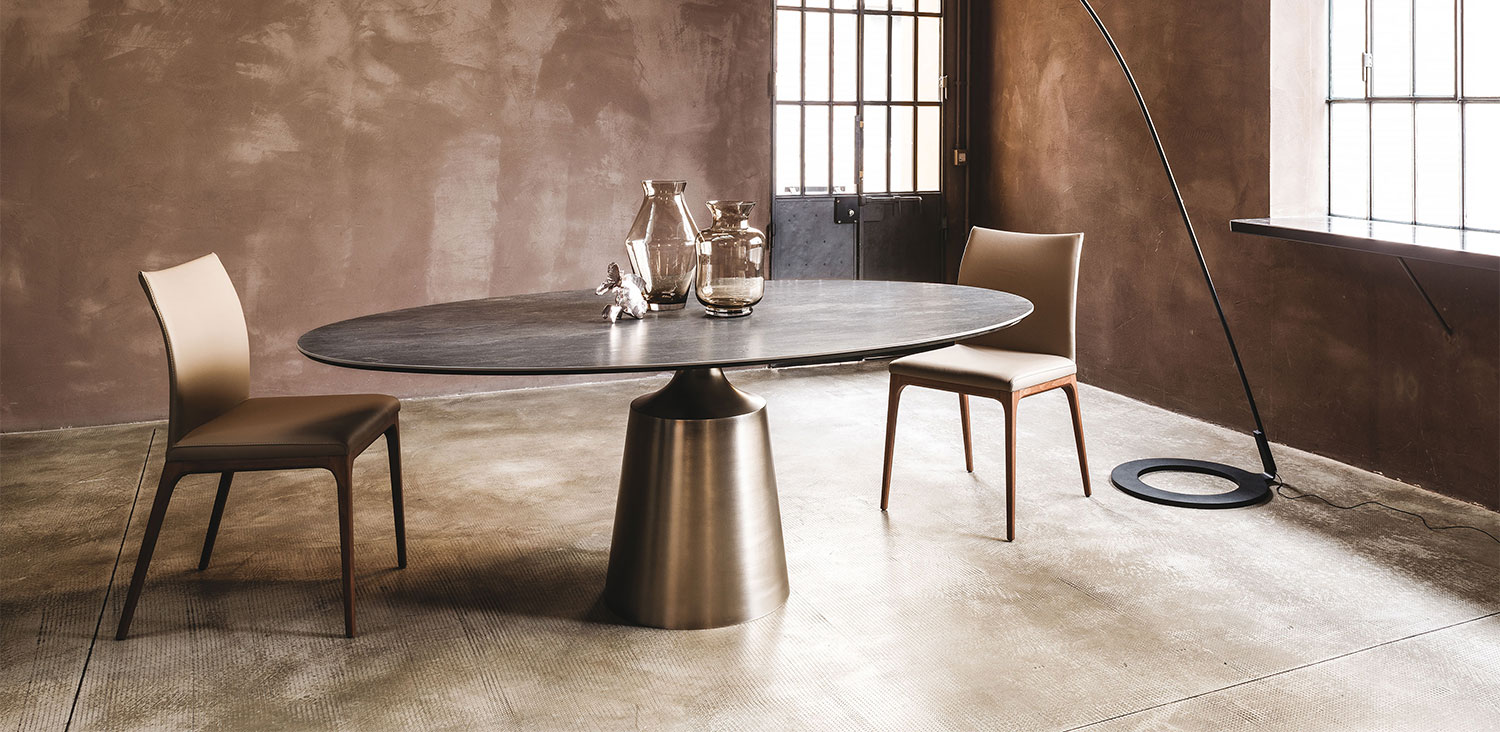 Cattelan Italia Стол Yoda Keramik Oval от Cattelan Italia — в интерьере