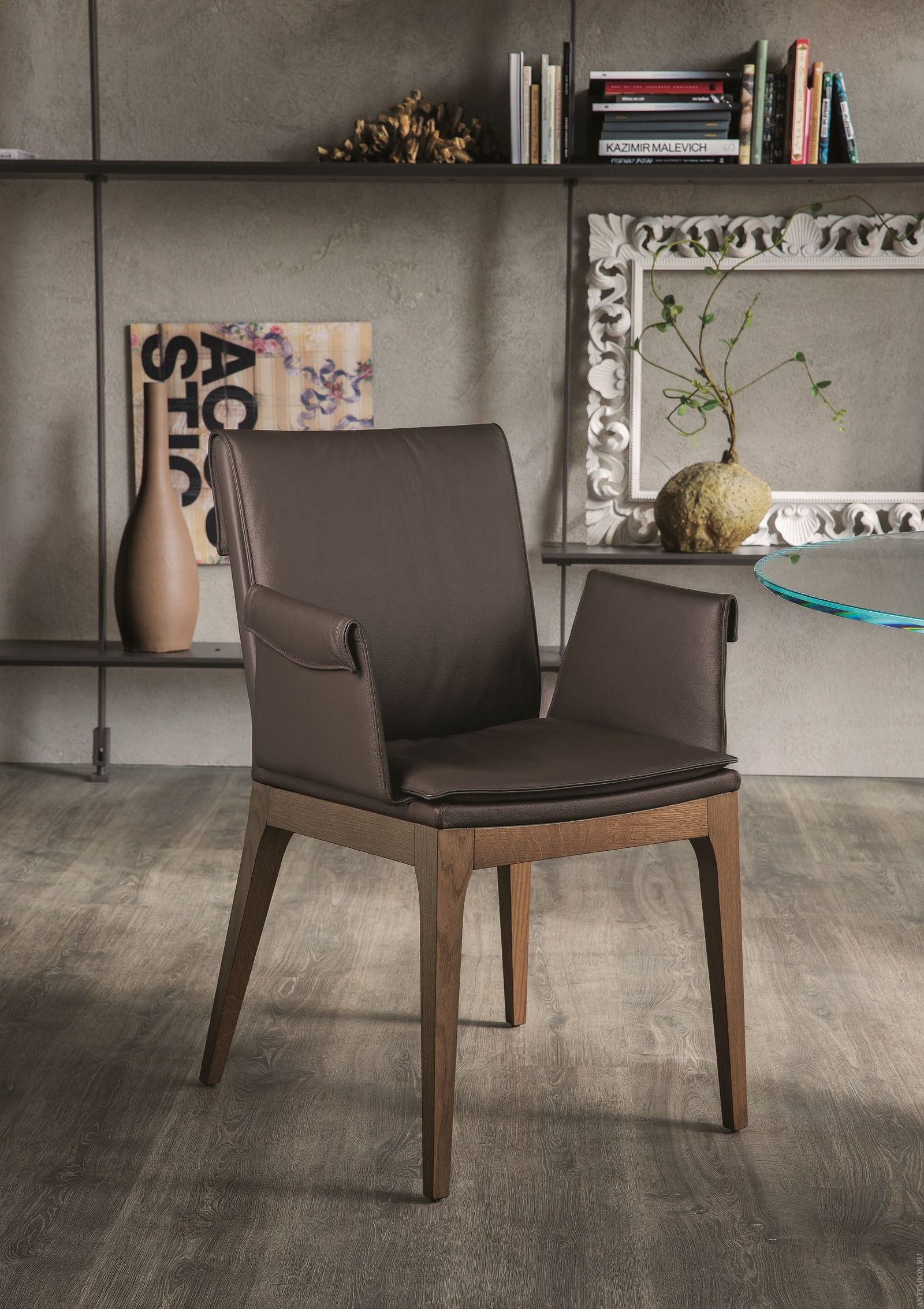 Cattelan Italia Стул Sofia B Noce Canaletto and Oyster от Cattelan Italia — в интерьере