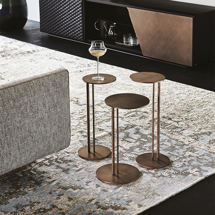 Cattelan Italia Журнальный столик Sting Brushed Bronze от Cattelan Italia — в интерьере