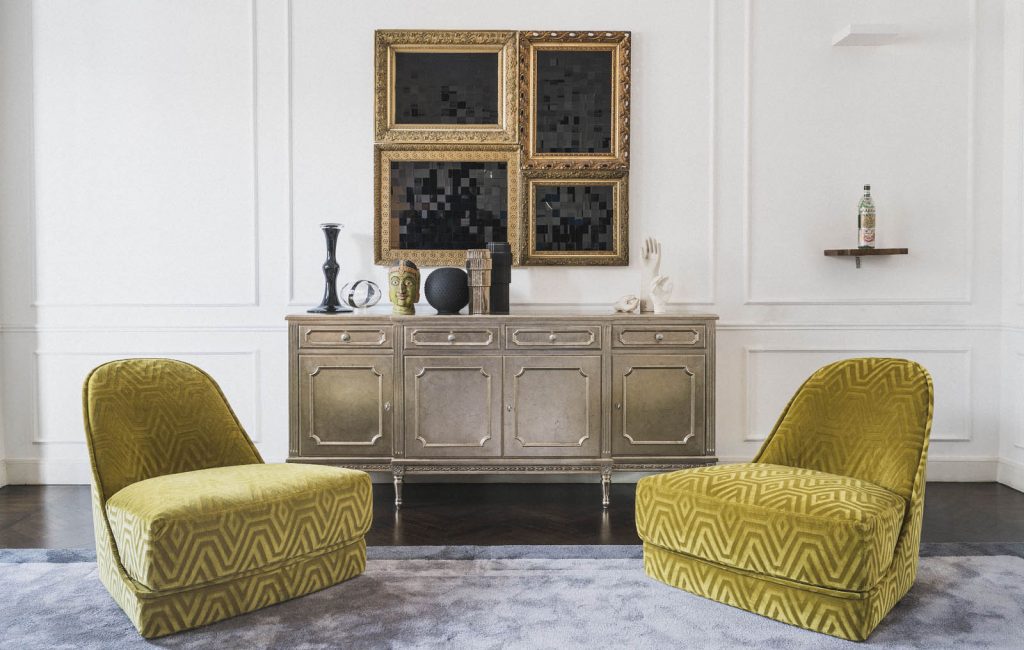Opera Contemporary Кресло Bohemienne 40181/G Lucille от Opera Contemporary — в интерьере