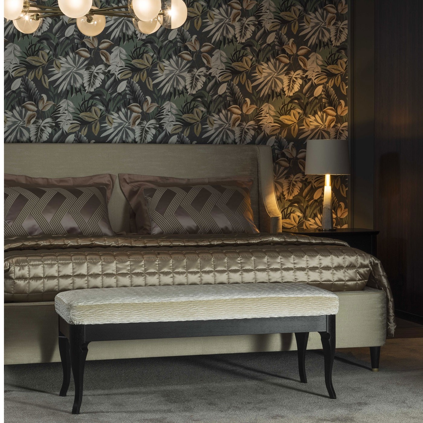 Galimberti Nino Банкетка Dolcevita Panchetta от Galimberti Nino — в интерьере