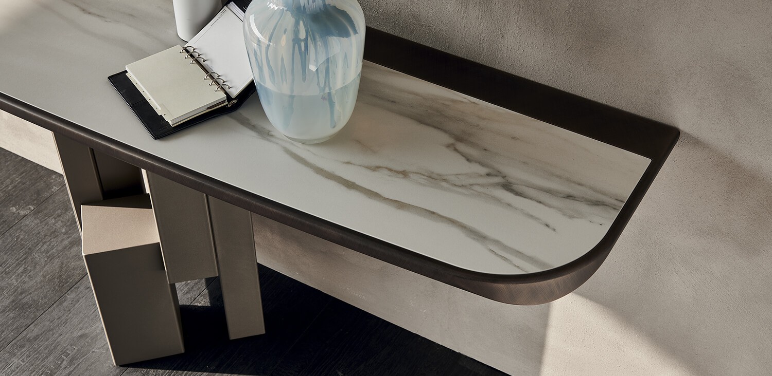 Cattelan Italia Консоль Skyline Keramik Premium от Cattelan Italia — в интерьере