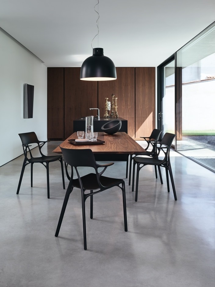 Kartell Стул A.I. black от Kartell — в интерьере