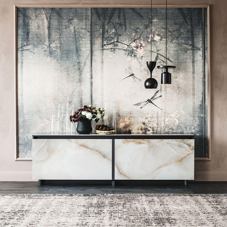 Cattelan Italia Креденция Europa Keramik от Cattelan Italia — в интерьере