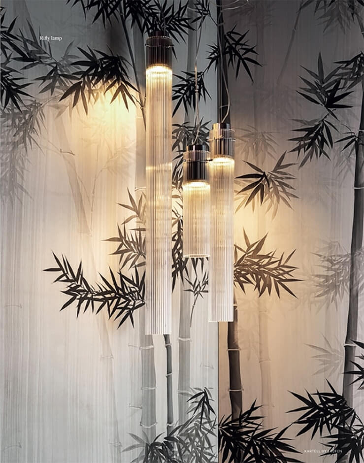 Kartell Подвесной светильник Rifly от Kartell — в интерьере
