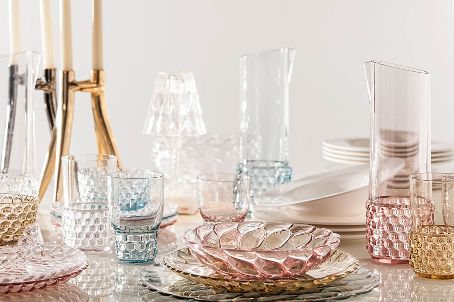Kartell Стакан Jellies Family Long Drink Glass от Kartell — в интерьере