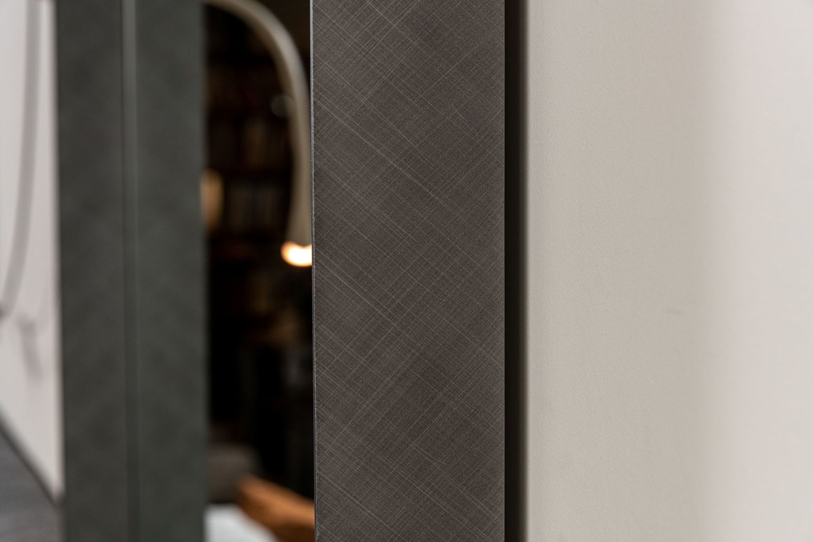 Cattelan Italia Зеркало Wish S 80*190 Brushed Grey от Cattelan Italia — в интерьере