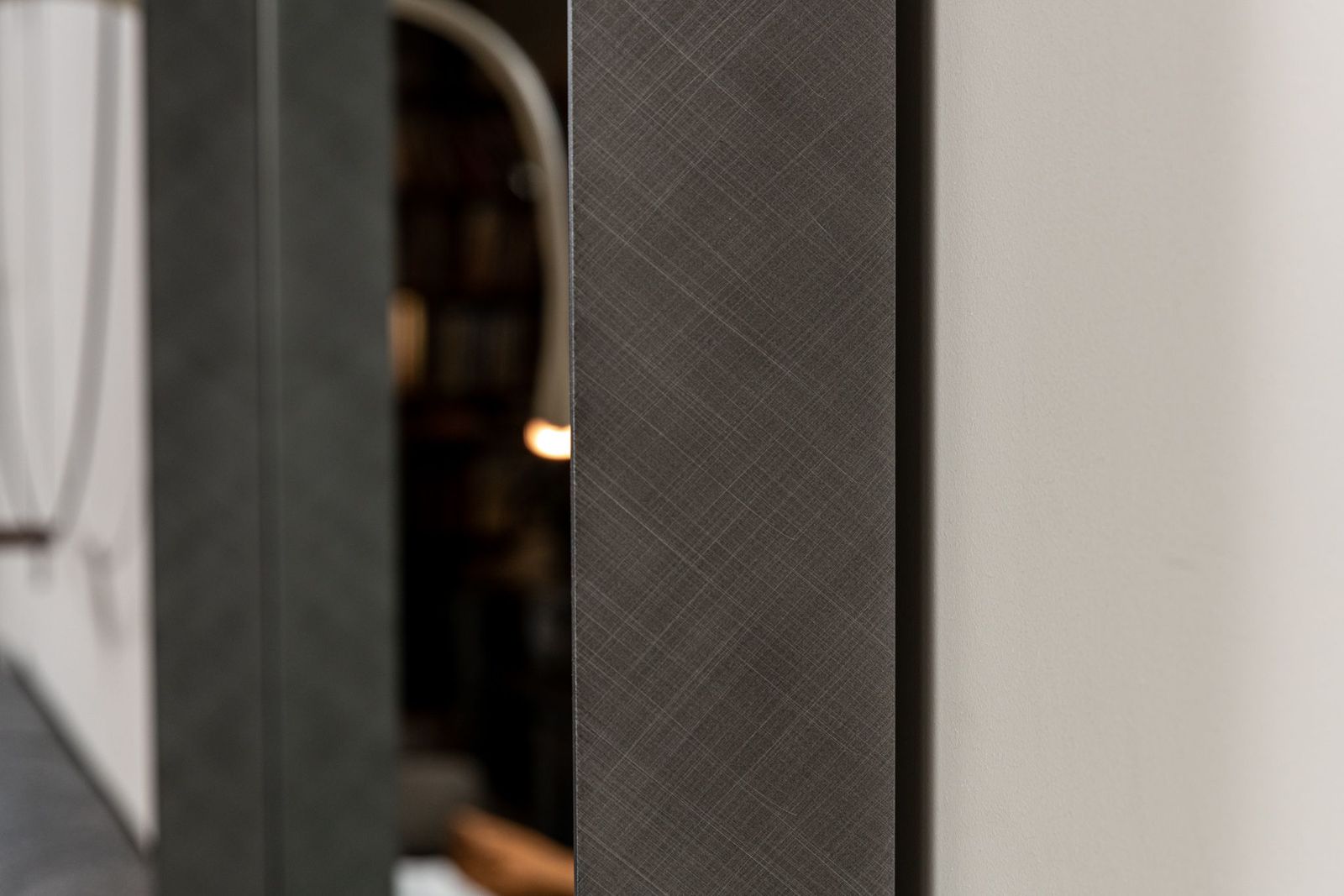 Cattelan Italia Зеркало Wish S 80*190 Brushed Grey от Cattelan Italia — в интерьере