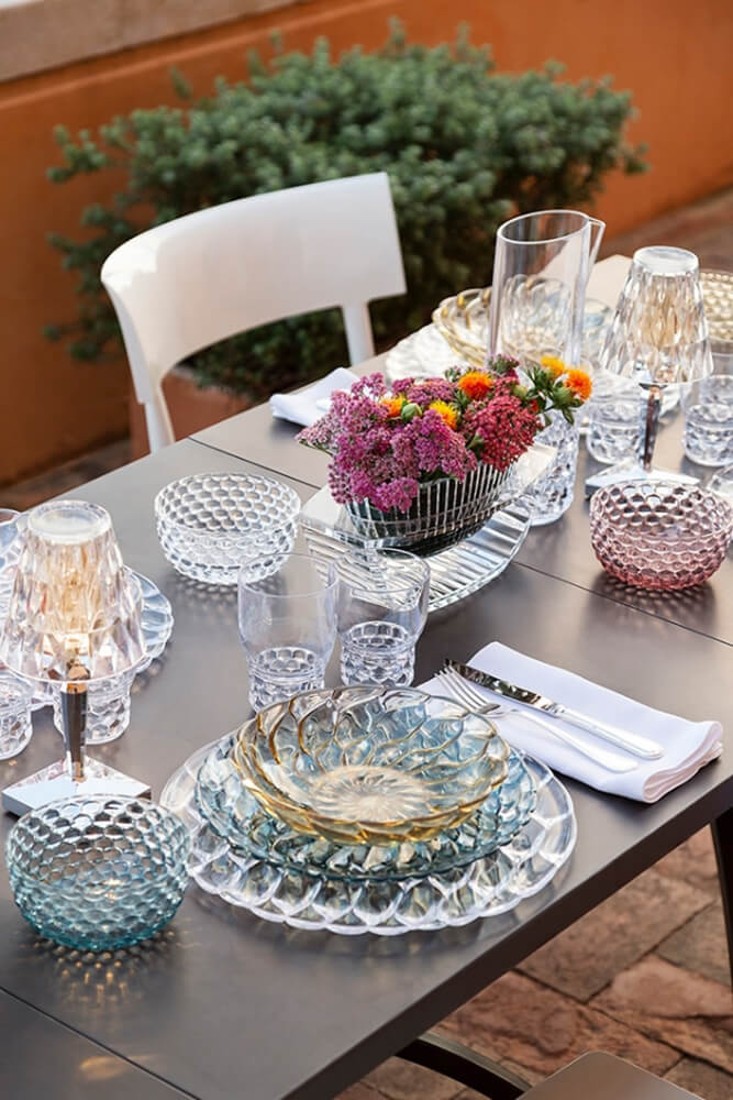 Kartell Бокал Jellies Family Flute от Kartell — в интерьере