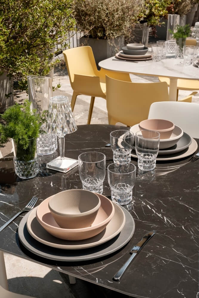 Kartell Тарелка Trama Soup Bowl от Kartell — в интерьере