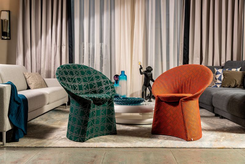 Flou Кресло Remy Sun Diego Pumpkin 530 от Flou