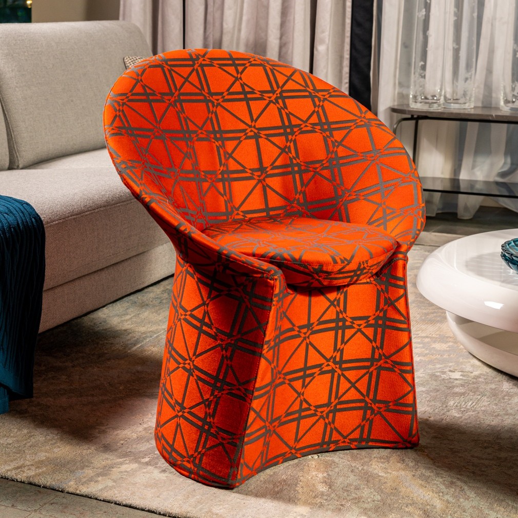 Flou Кресло Remy Las Vegas Pumpkin 526 от Flou — в интерьере