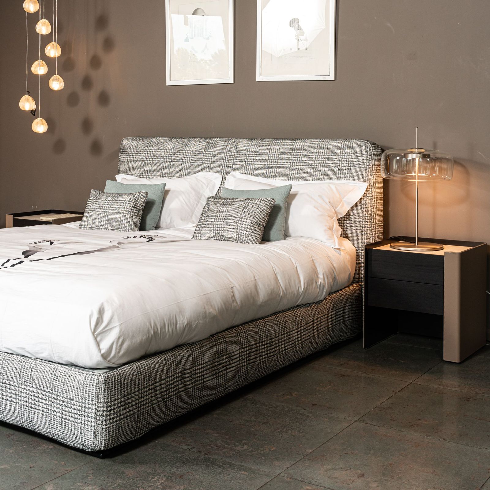 Flou Кровать Myplace с боксом для хранения lewis 539 от Flou — в интерьере