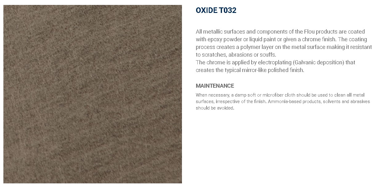 Flou Кофейный столик Pierre 60 oxide от Flou