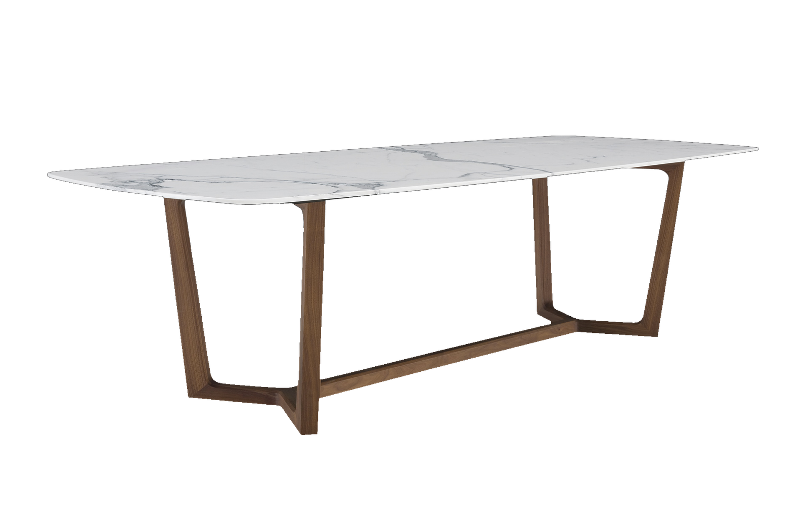 Poliform Стол Concorde calacatta oro levigato/olmo nero 240 от Poliform