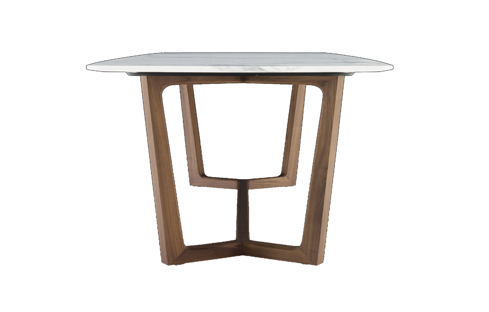 Poliform Стол Concorde calacatta oro levigato/olmo nero 240 от Poliform