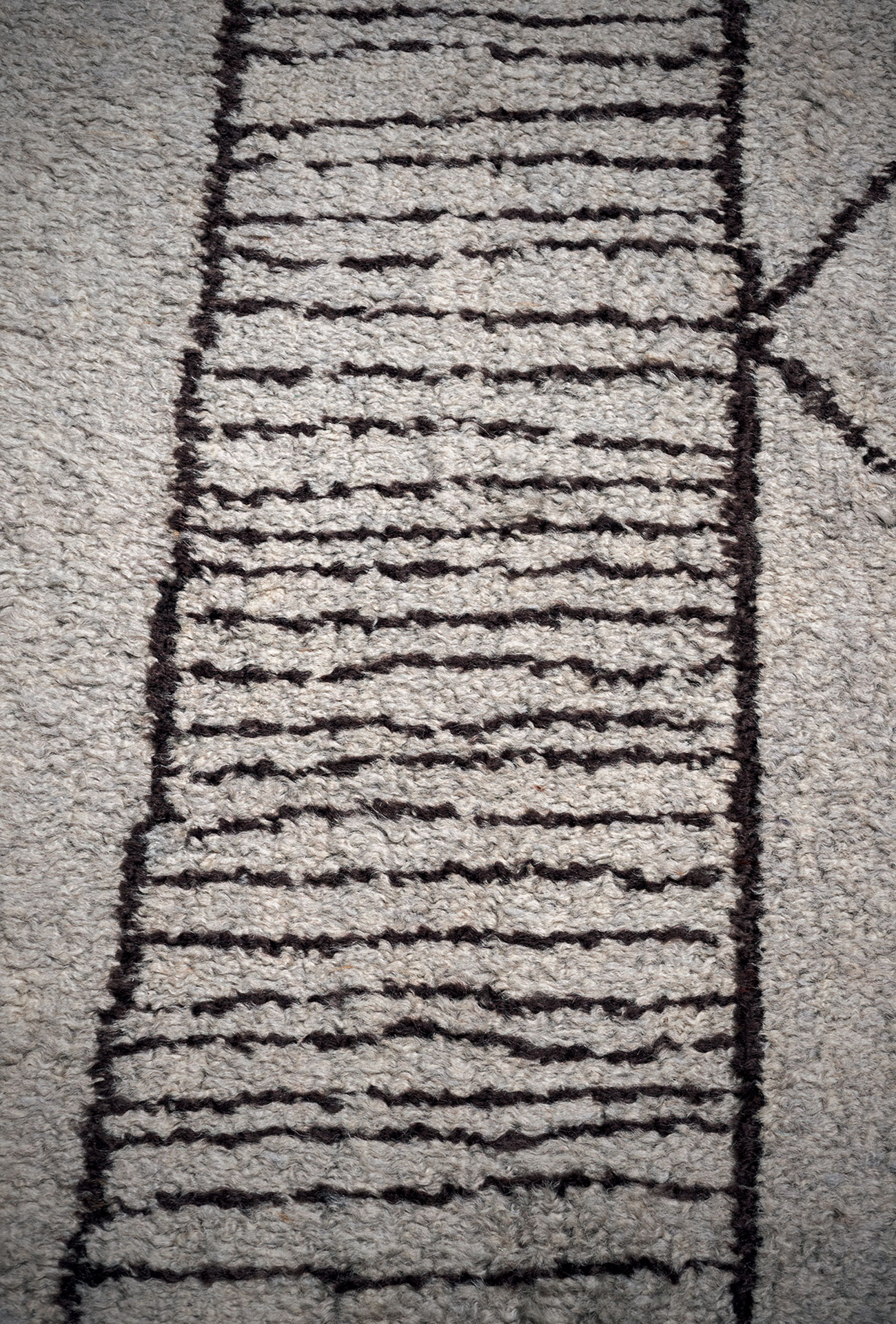 Baxter Ковер Berbere Light Grey + Brown Graphic | Pattern A от Baxter