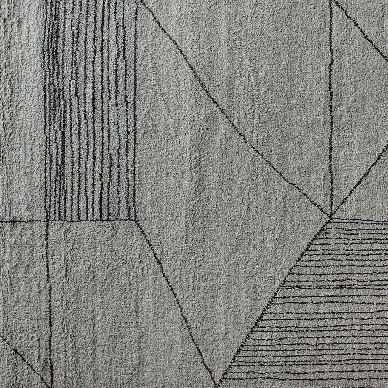Baxter Ковер Berbere Light Grey + Brown Graphic | Pattern A от Baxter — в интерьере