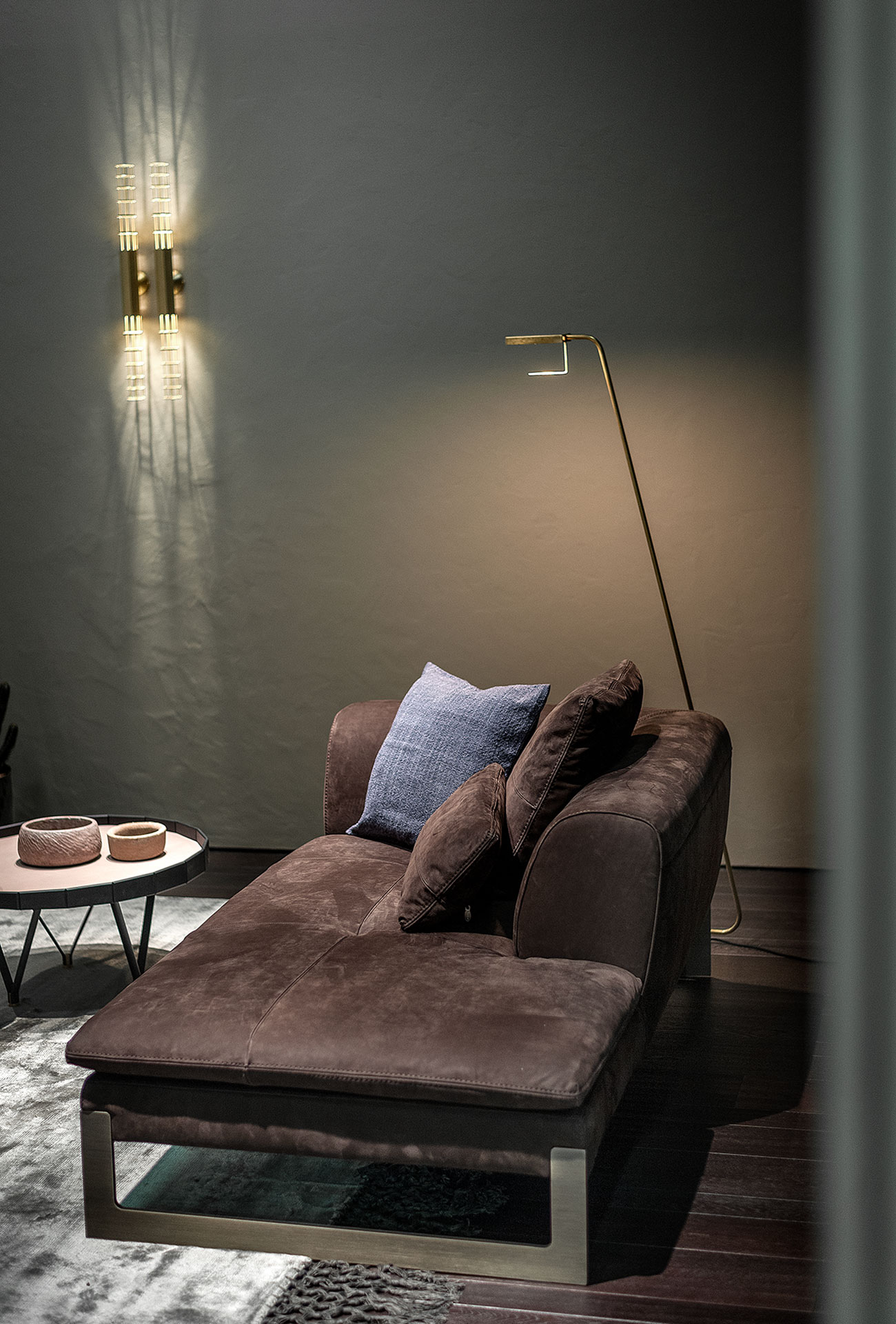 Baxter Ковер Fringes Grigio + Antracite от Baxter — в интерьере