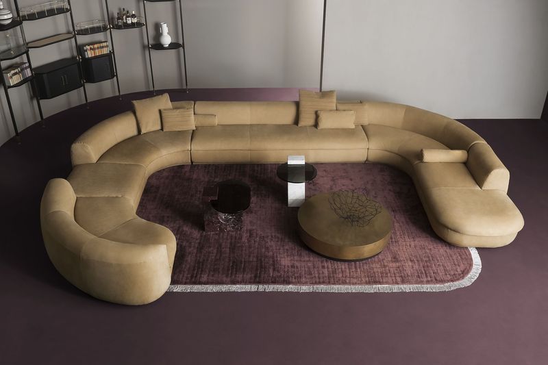 Baxter Ковер Kalahari Wine + light grey от Baxter — в интерьере