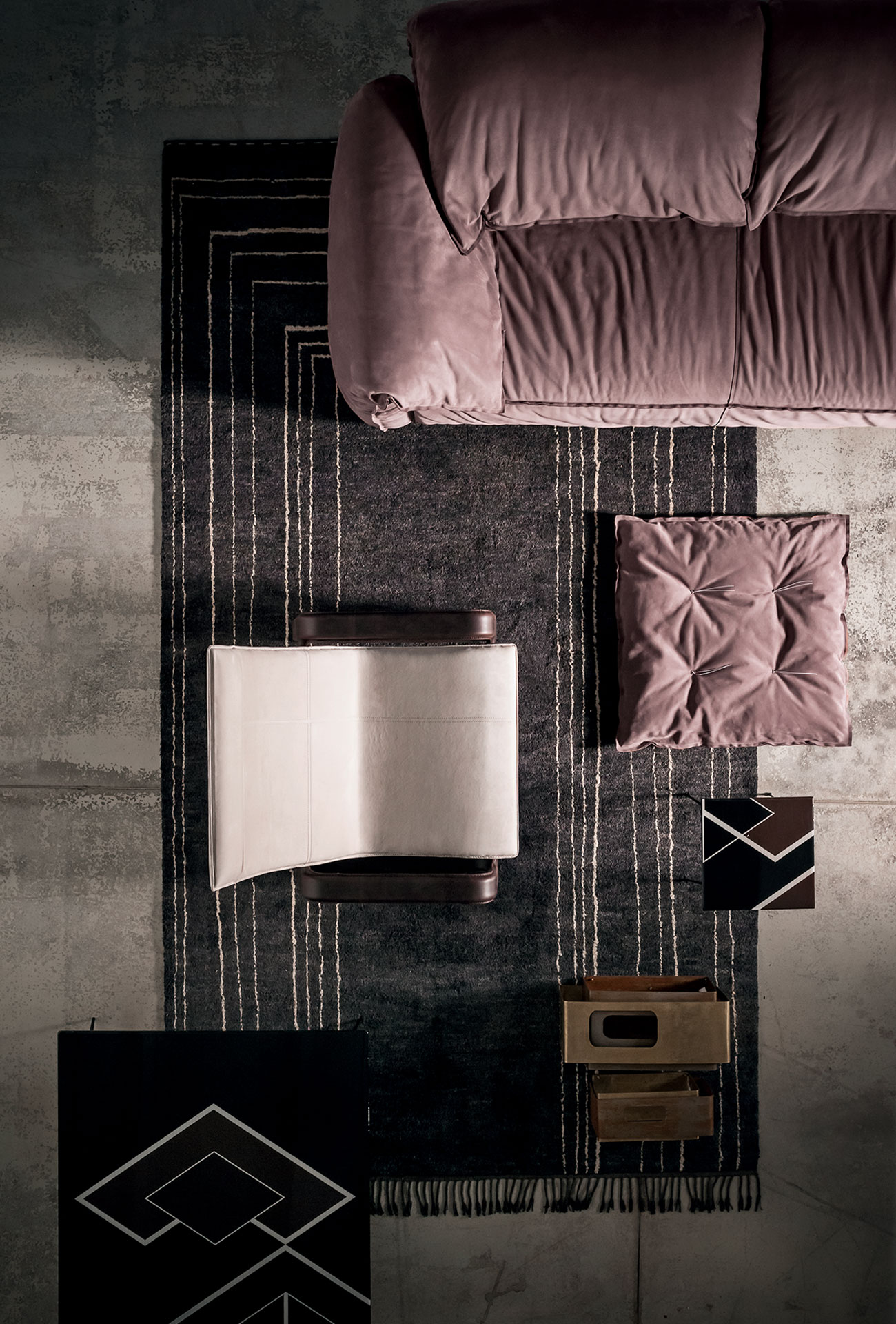 Baxter Ковер Berbere Rug от Baxter — в интерьере