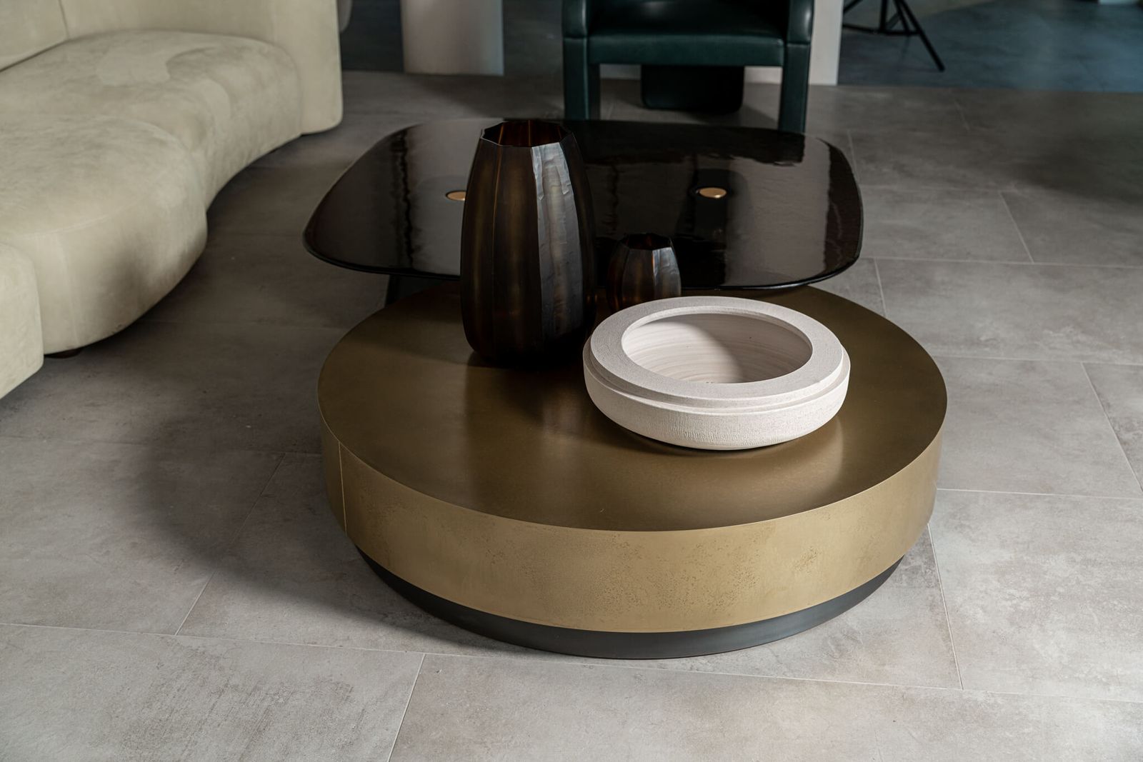 Baxter Журнальный столик Loren Ø108 от Baxter — в интерьере
