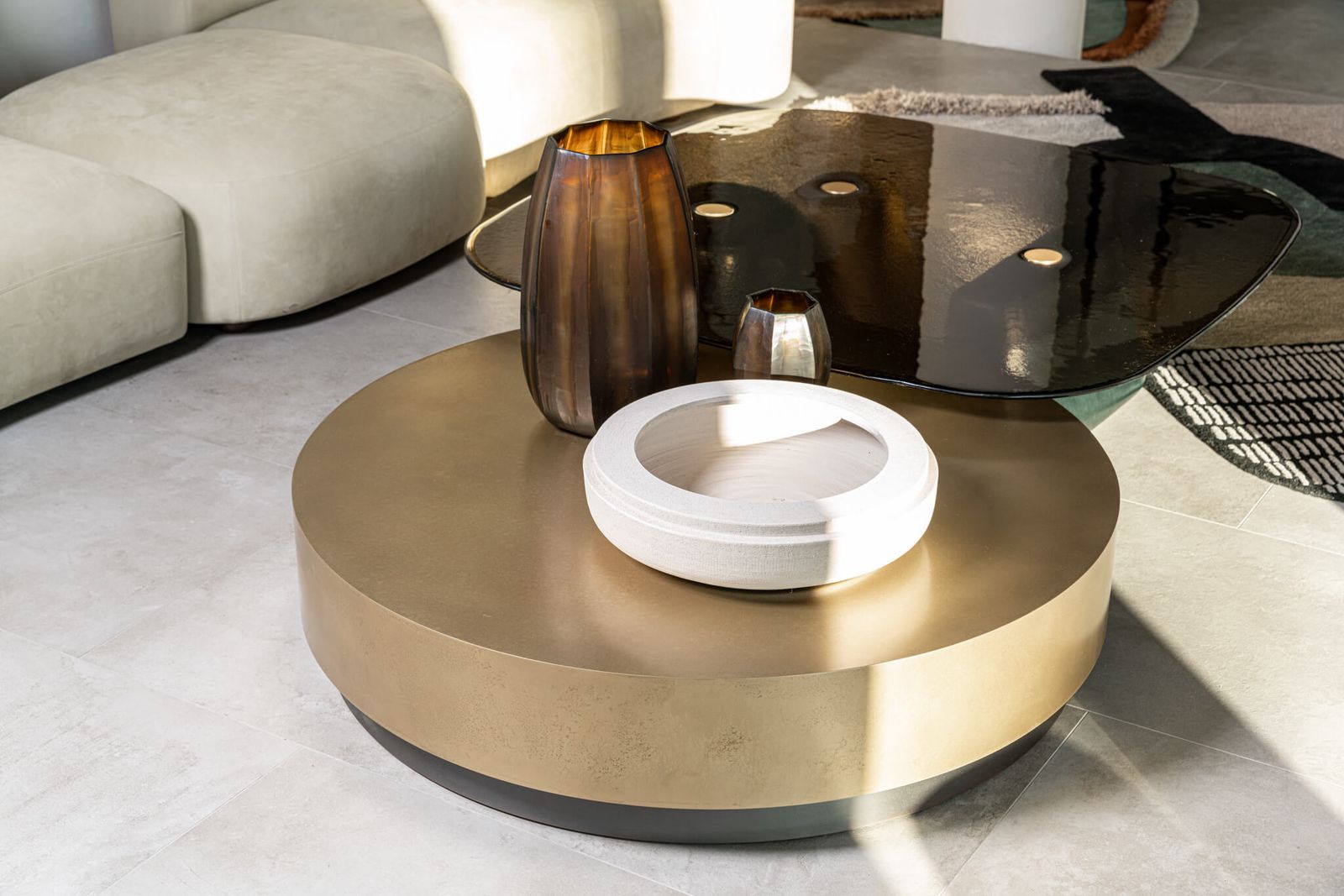 Baxter Журнальный столик Loren Ø108 от Baxter — в интерьере